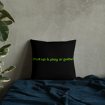 Alien Guitar Secrets Pillow